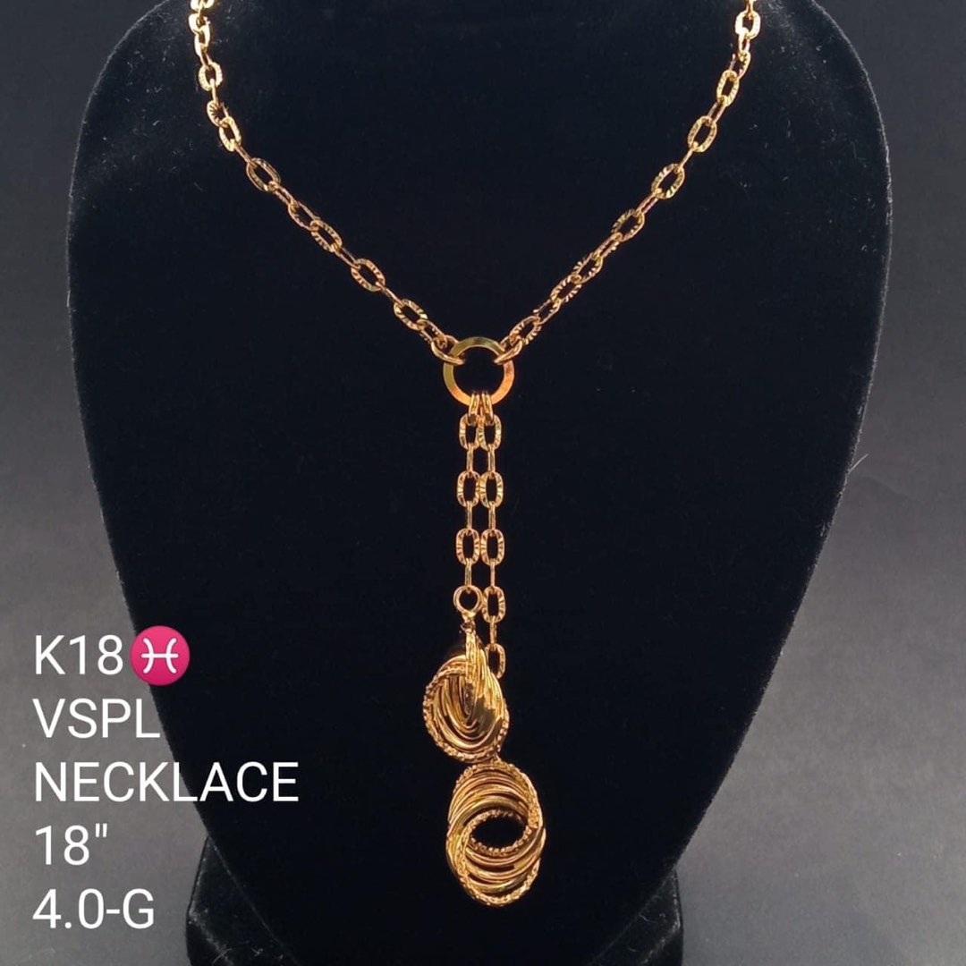 Chain Drop Necklace, Women's Fashion, Jewelry & Organizers, Necklaces