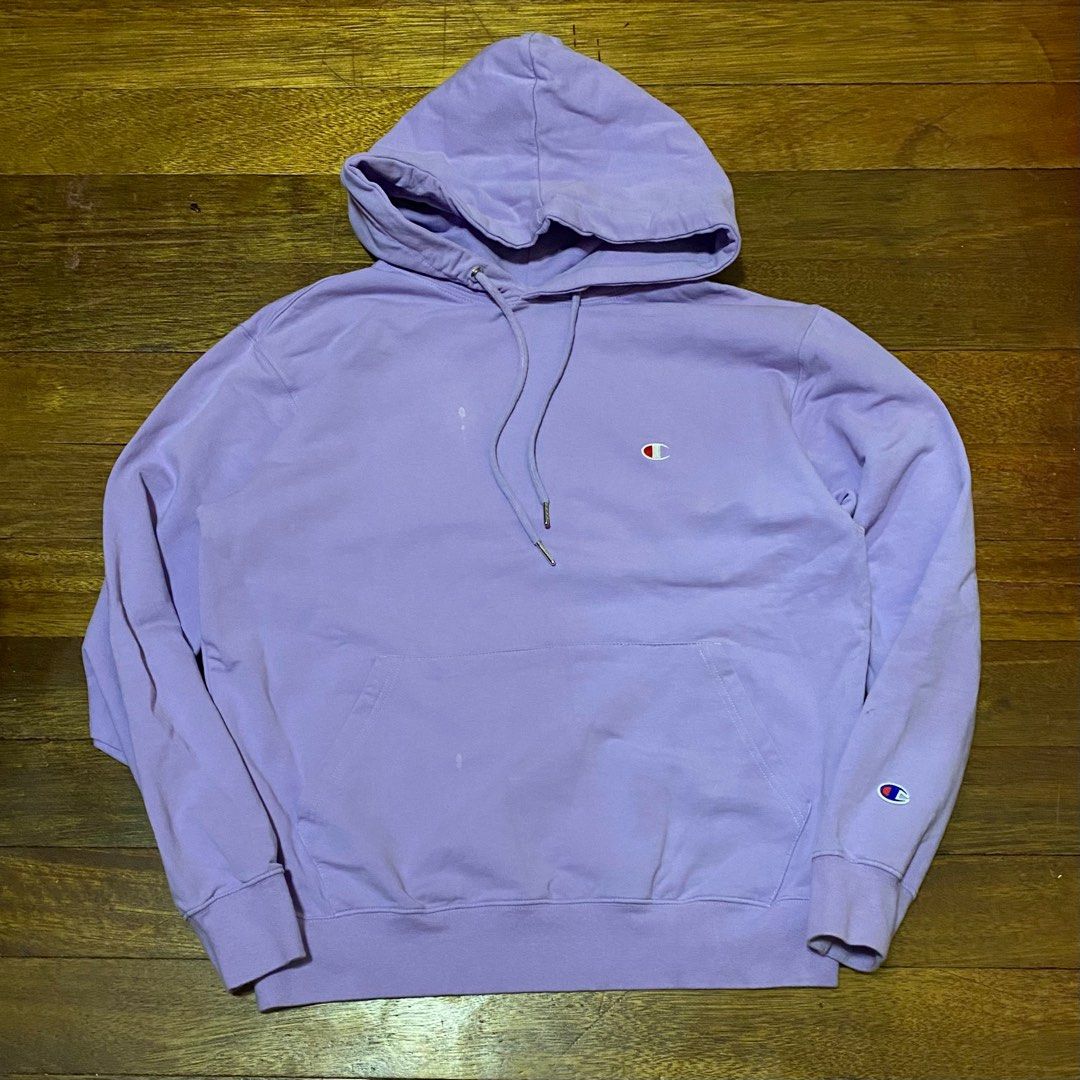 Champion lavender reverse weave hoodie top