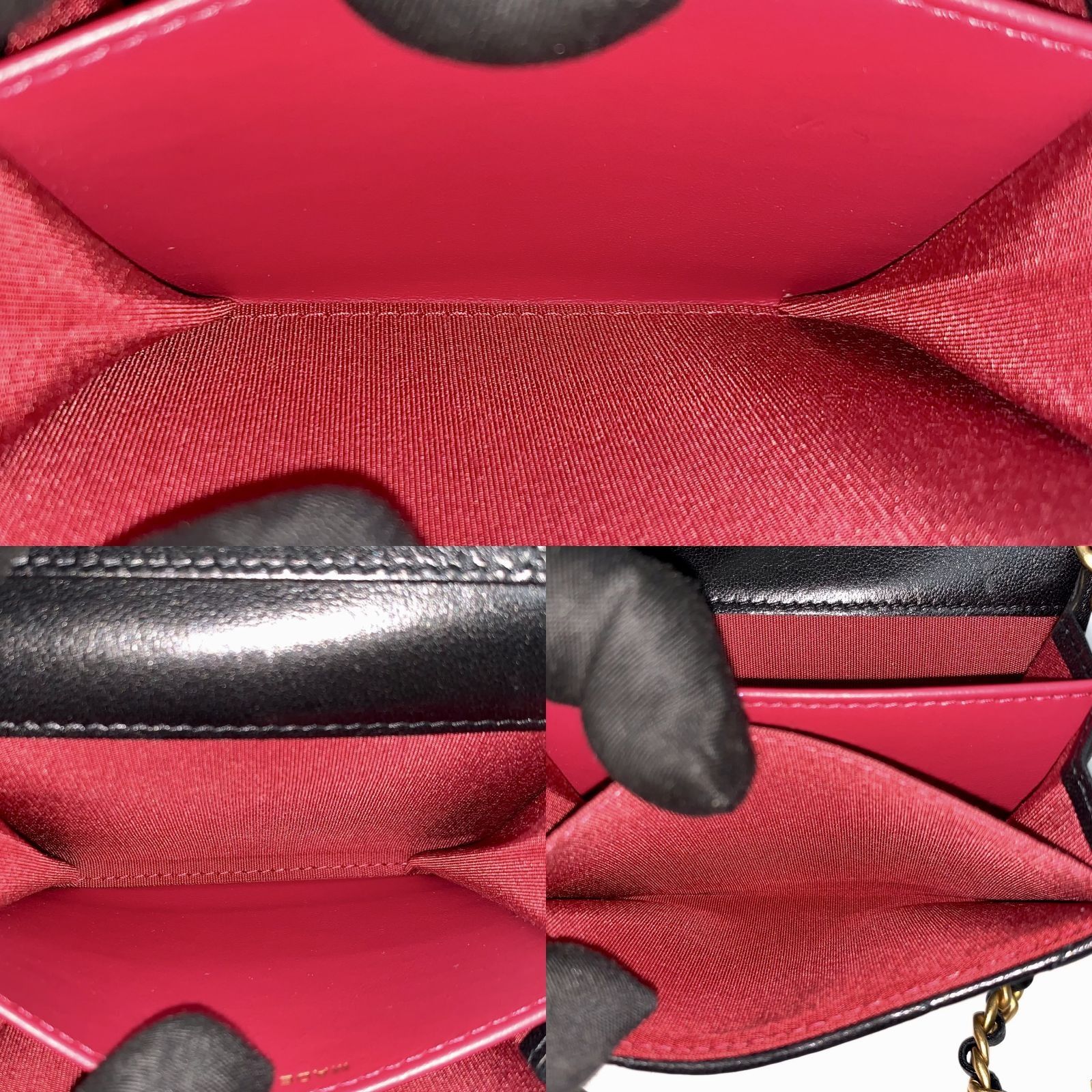 Chanel 19 Flap Coin Purse w/Chain - Black Mini Bags, Handbags - CHA911033