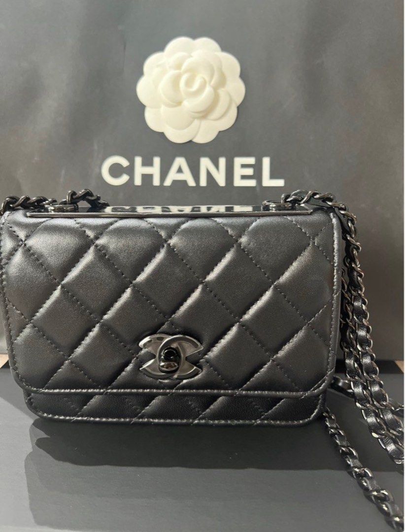 Chanel Trendy CC So Black Mini Woc