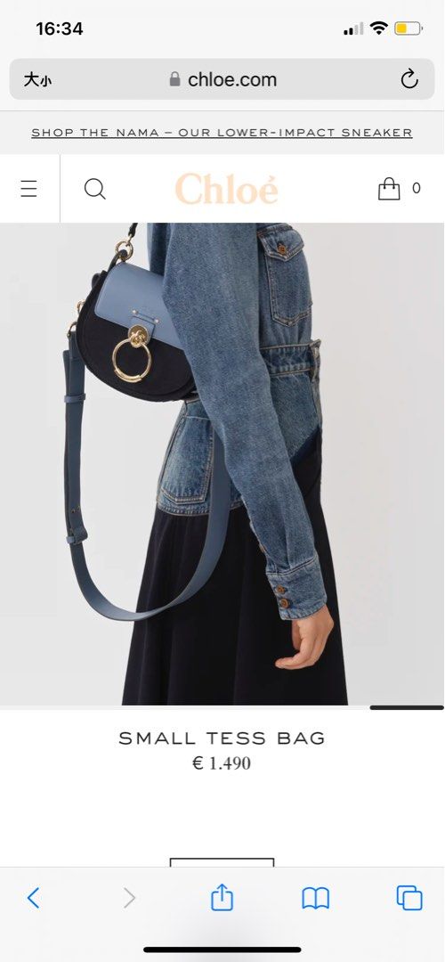 Chloe small tess bag Gucci Celine Carousell