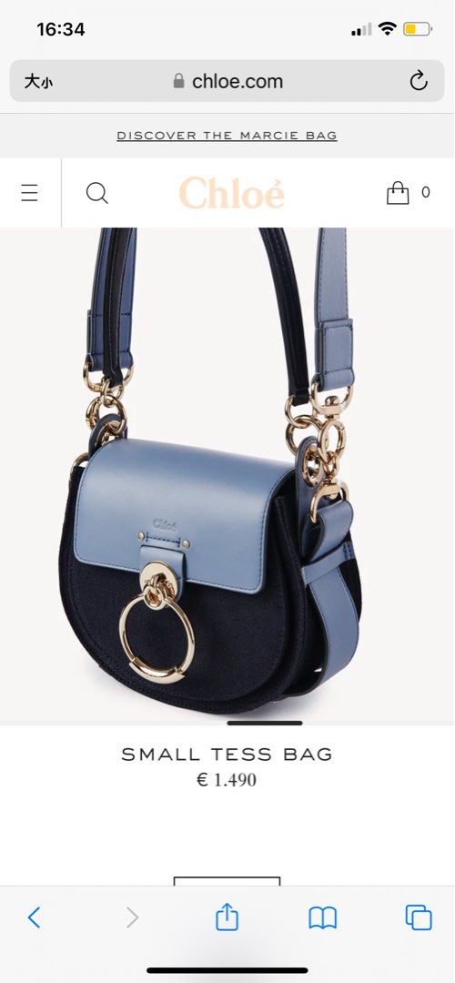 Chloe small tess bag Gucci Celine Carousell