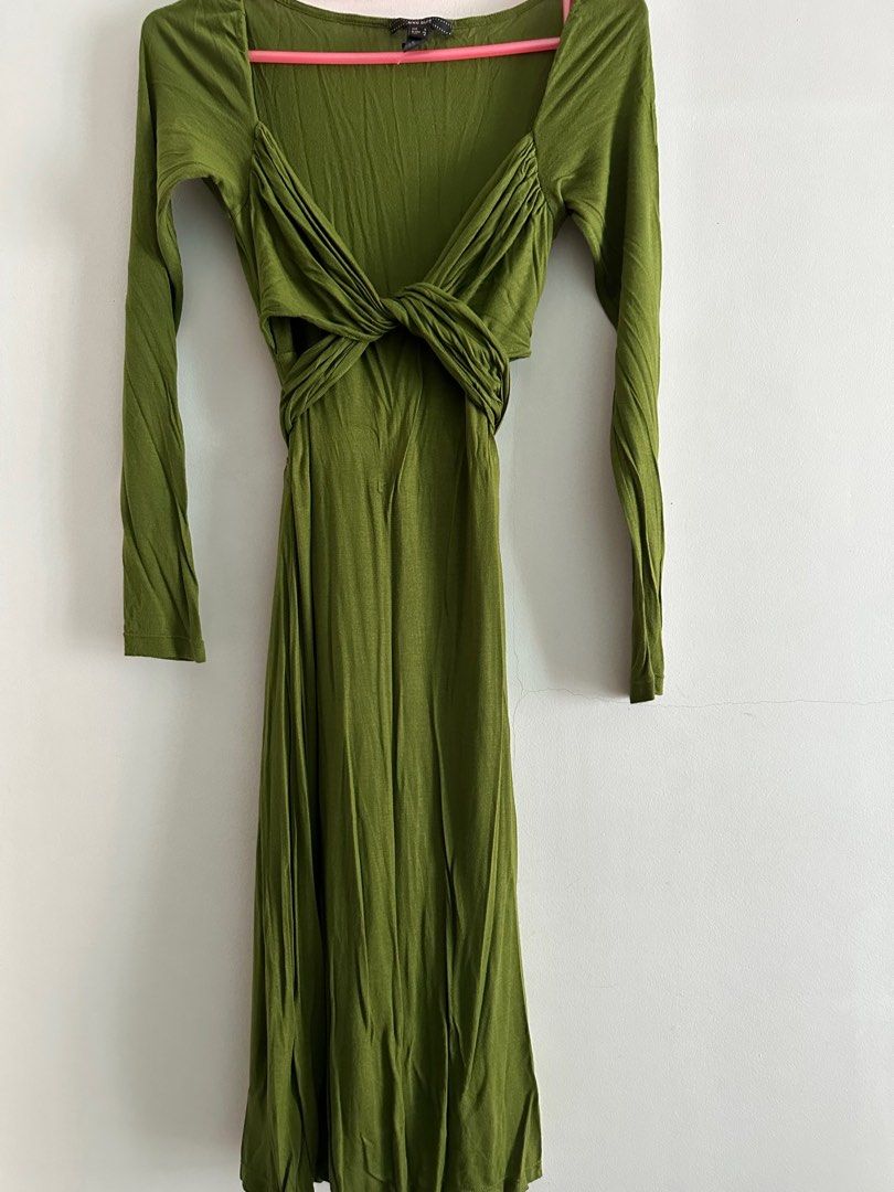 Classy green dress online