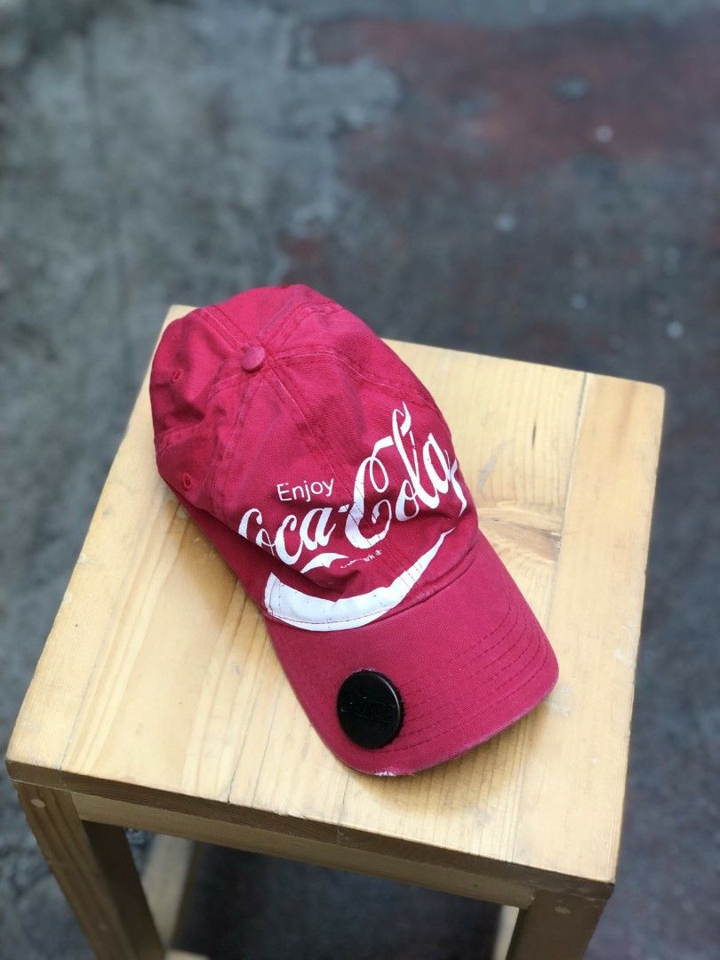 Coca cola hat with bottle opener 2025