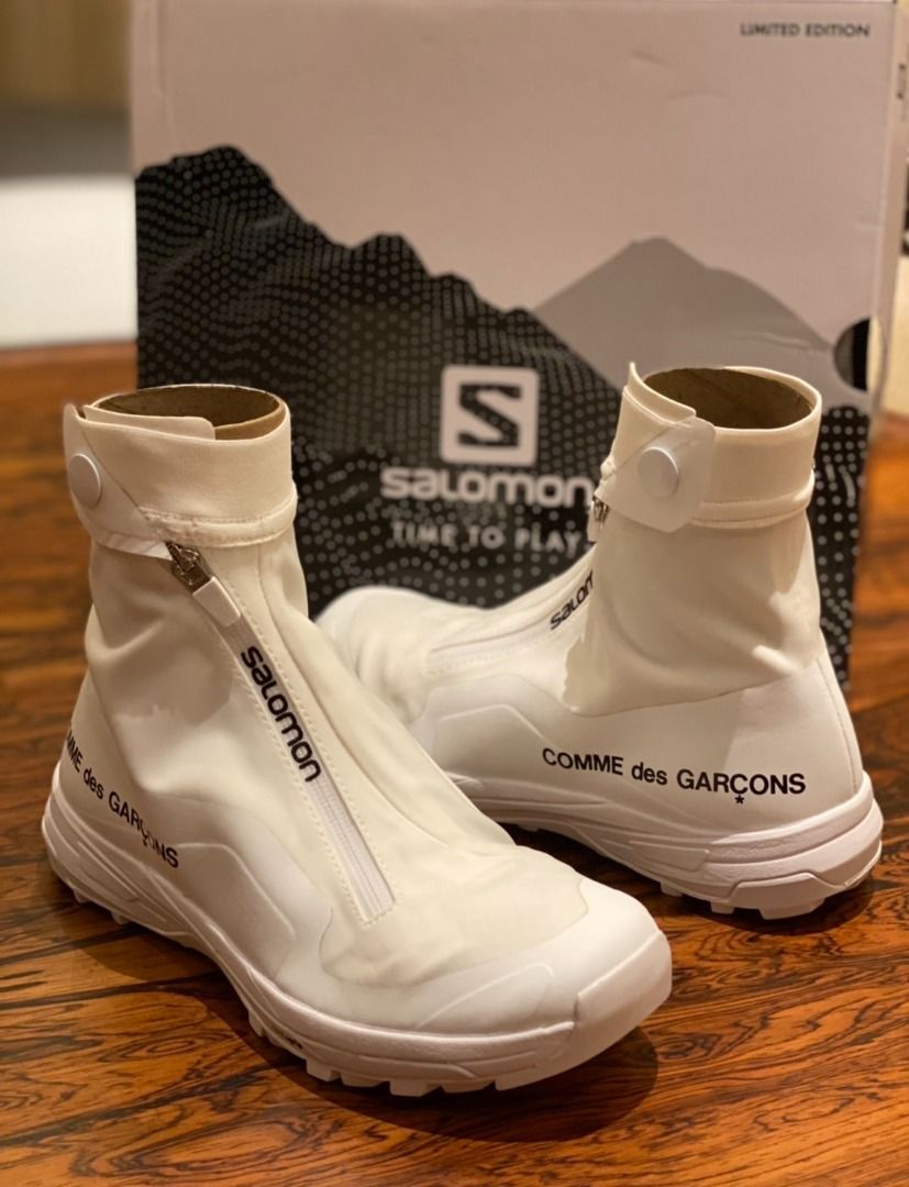 スニーカー Salomon x Comme des Garcons XA-Alpine 2 White CDG X SALOMON XA-Alpine 2 'White' - POIZON