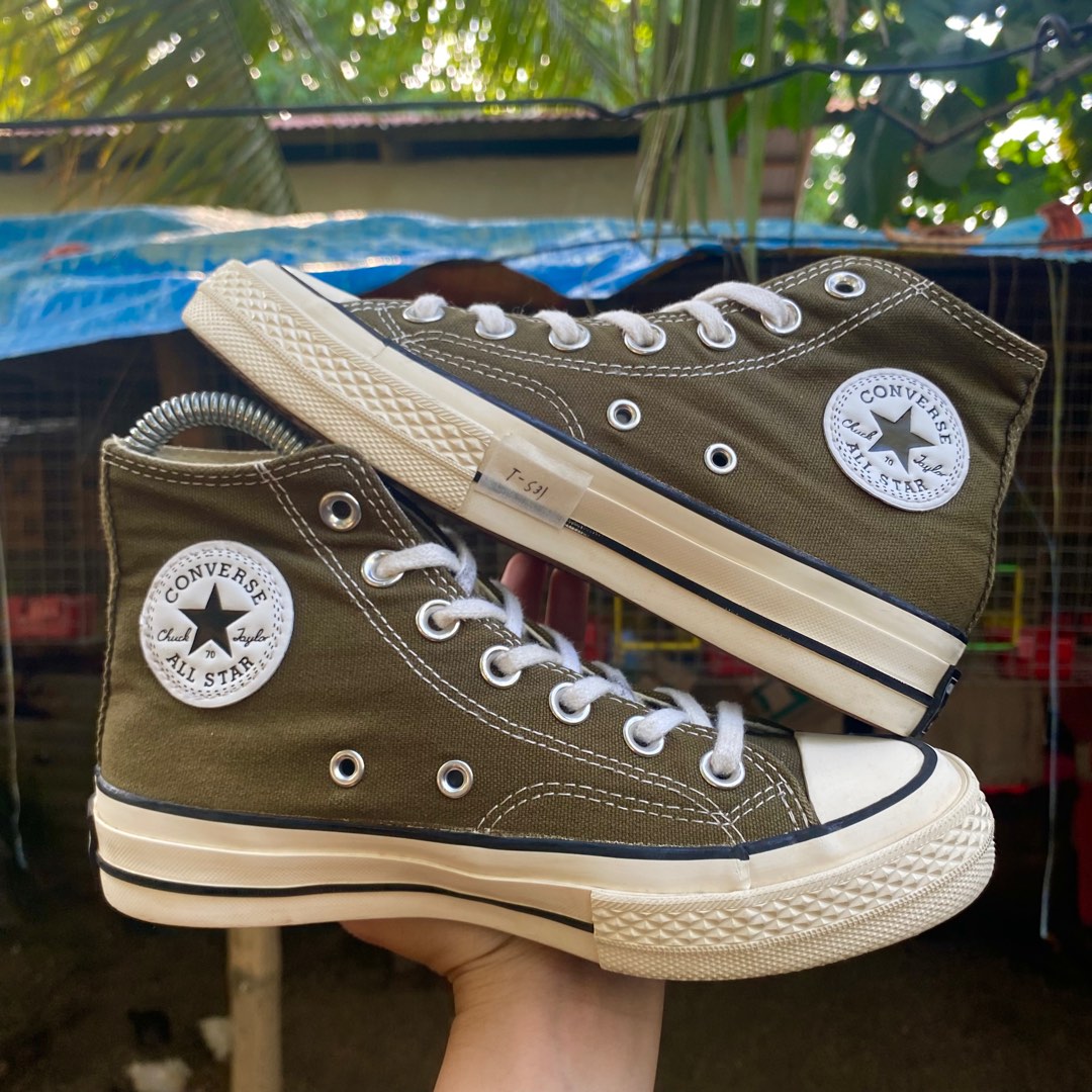 Converse 70s cheap green army