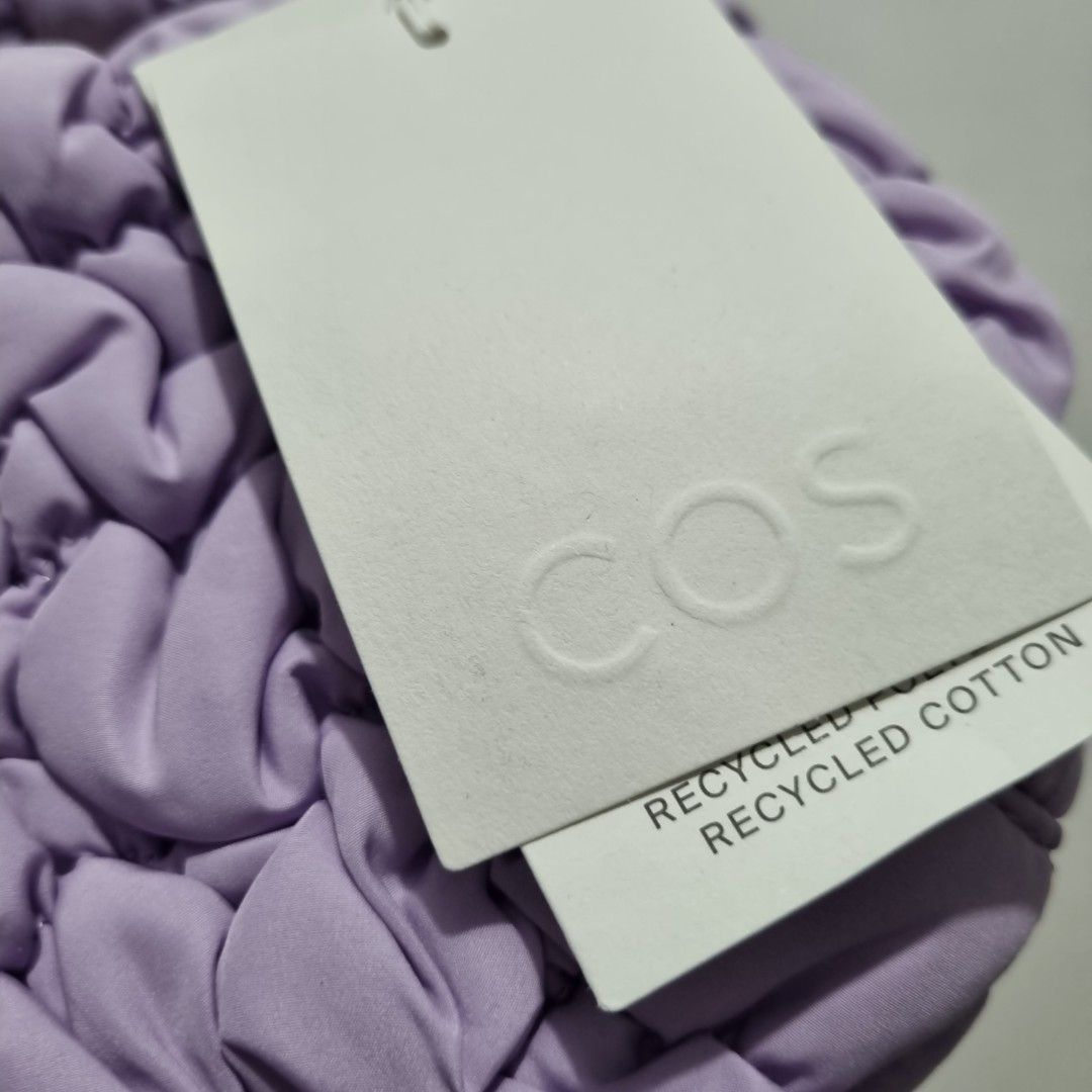 COS Micro Quilted Bag Pastel Purple (Category: Shoulder Bags) located in Paranaque City. Submitted by bangshoppe (Listing ID 1255007688, Image 2). Description: selling COS Micro Quilted Bag in Lilac 💜 - brand new - comes with tag #cos #cosph #jenniebag #cosquiltedbag.