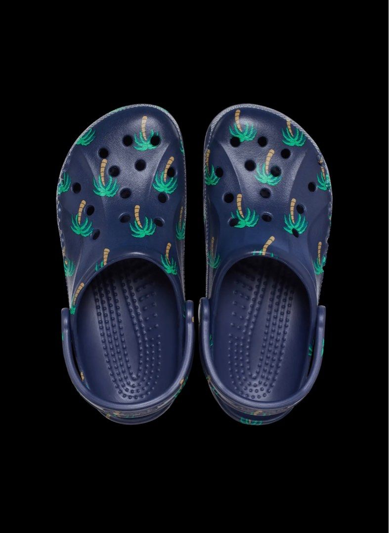 Navy hotsell butterfly crocs