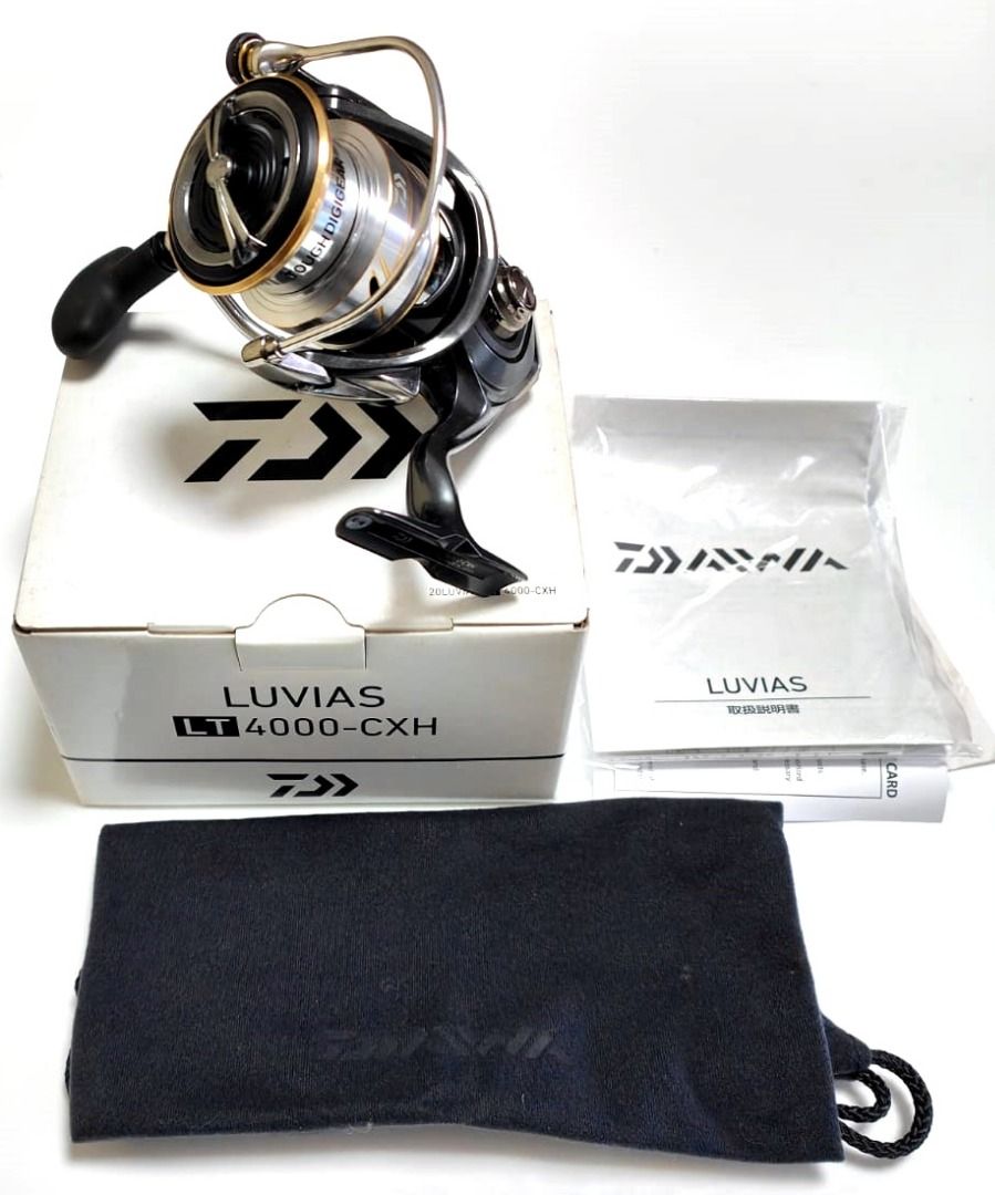 Daiwa 20 Luvias LT 4000 - CXH (Made in Japan model) Spinning Reel