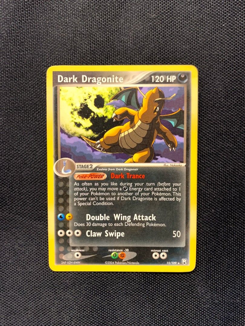 Dark Dragonite Rocket Returns NonHolo 15/109 TCG Pokemon Cards Vintage, Hobbies & Toys, Toys