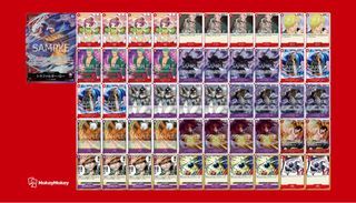 紅紫羅牌組deck 日本T1卡組海賊王卡牌 optcg one piece card game op05 op04 op03 op02 op01