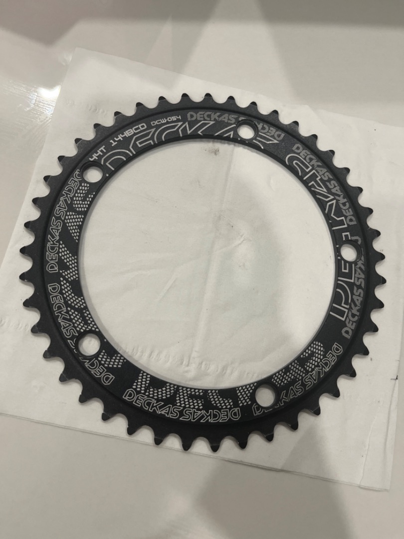 MYEEI 144 BCD Chaîne à engrenage fixe 144 BCD 44T Fixie Vélo