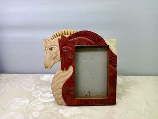 Decorative photo frame made of marble with glass fits 4"x6"  from the UK 300 *Y190