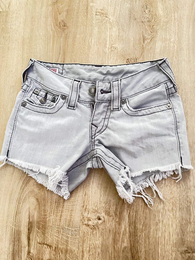 True Religion Denim Shorts Women s Fashion Bottoms Shorts on