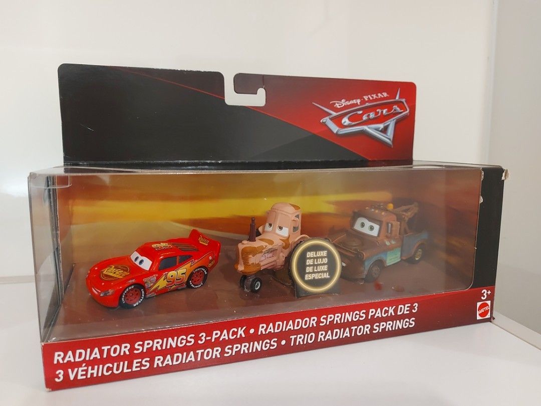 Raditor Springa Disney Pixar Cars Radiator Springs 3 pack, 興趣及遊戲, 玩具 & 遊戲類 - Carousell