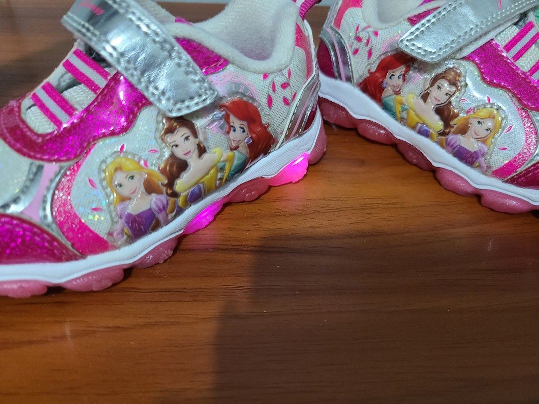 Disney Princess Light up shoes, Babies & Kids, Babies & Kids Fashion