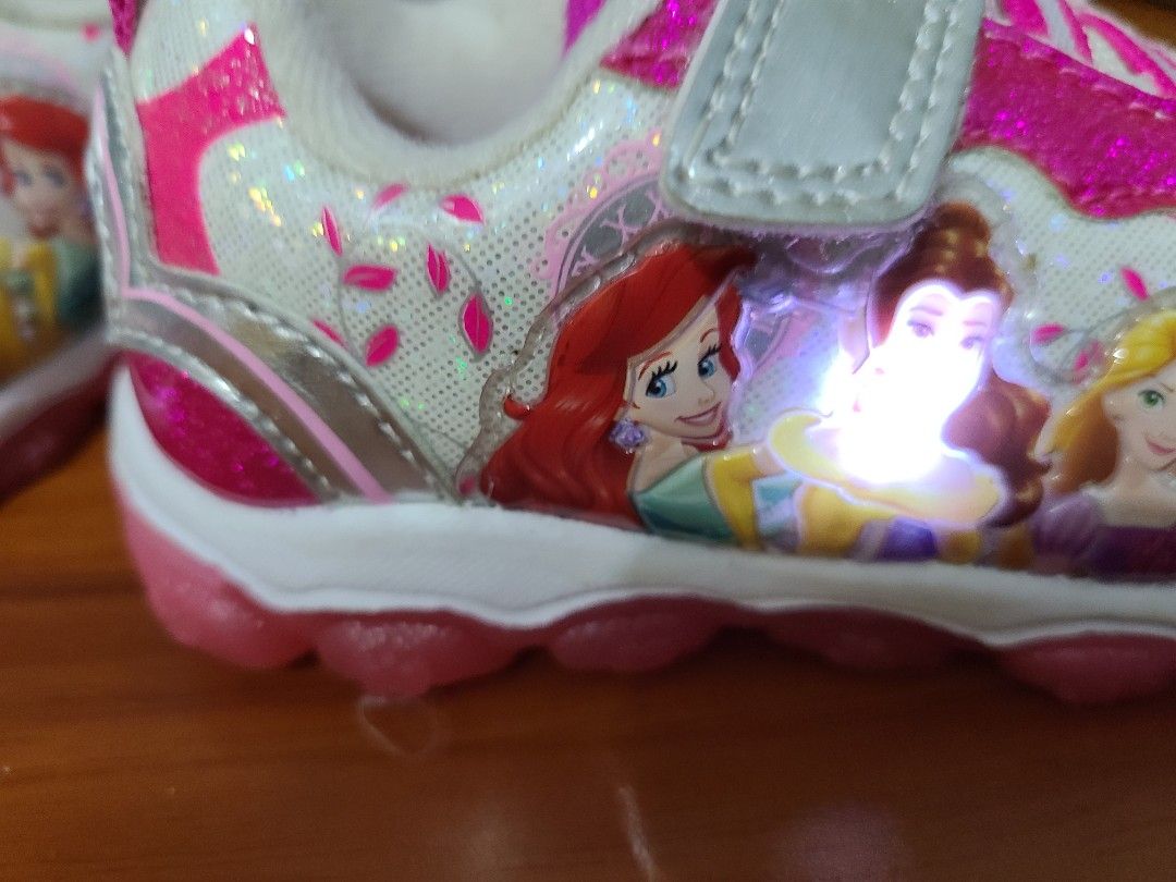 Disney Princess Light up shoes, Babies & Kids, Babies & Kids Fashion