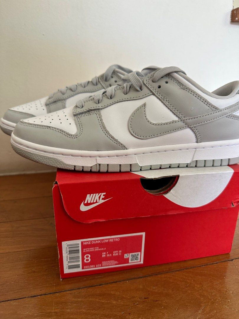 dunk retro grey