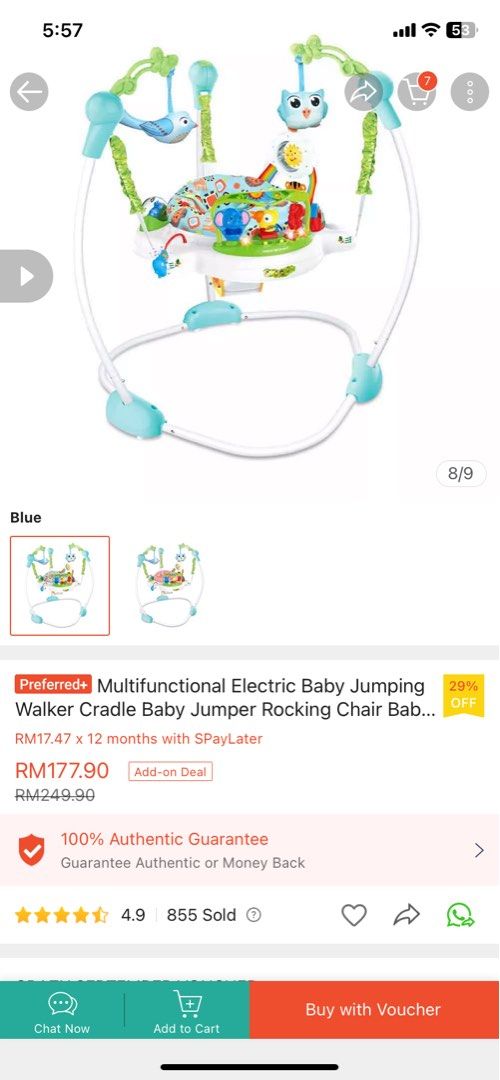Ecobb Jumper 1 unit Babies Kids Infant Playtime on Carousell