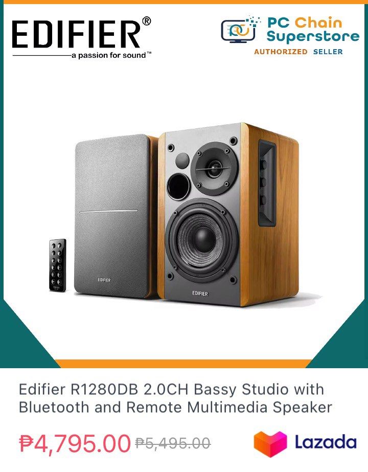 Edifier sales r1280db lazada