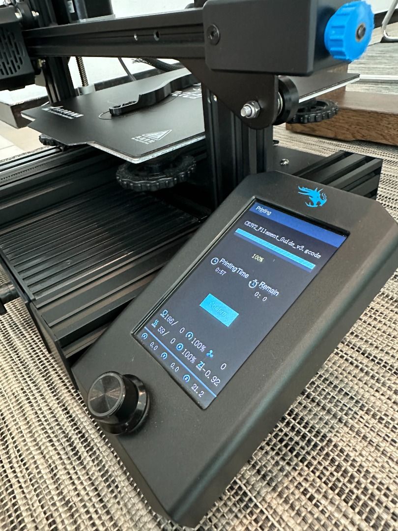 Ender 3 v2 3D Printer with Auto leveling sensor, Flex magnetic mat and ...