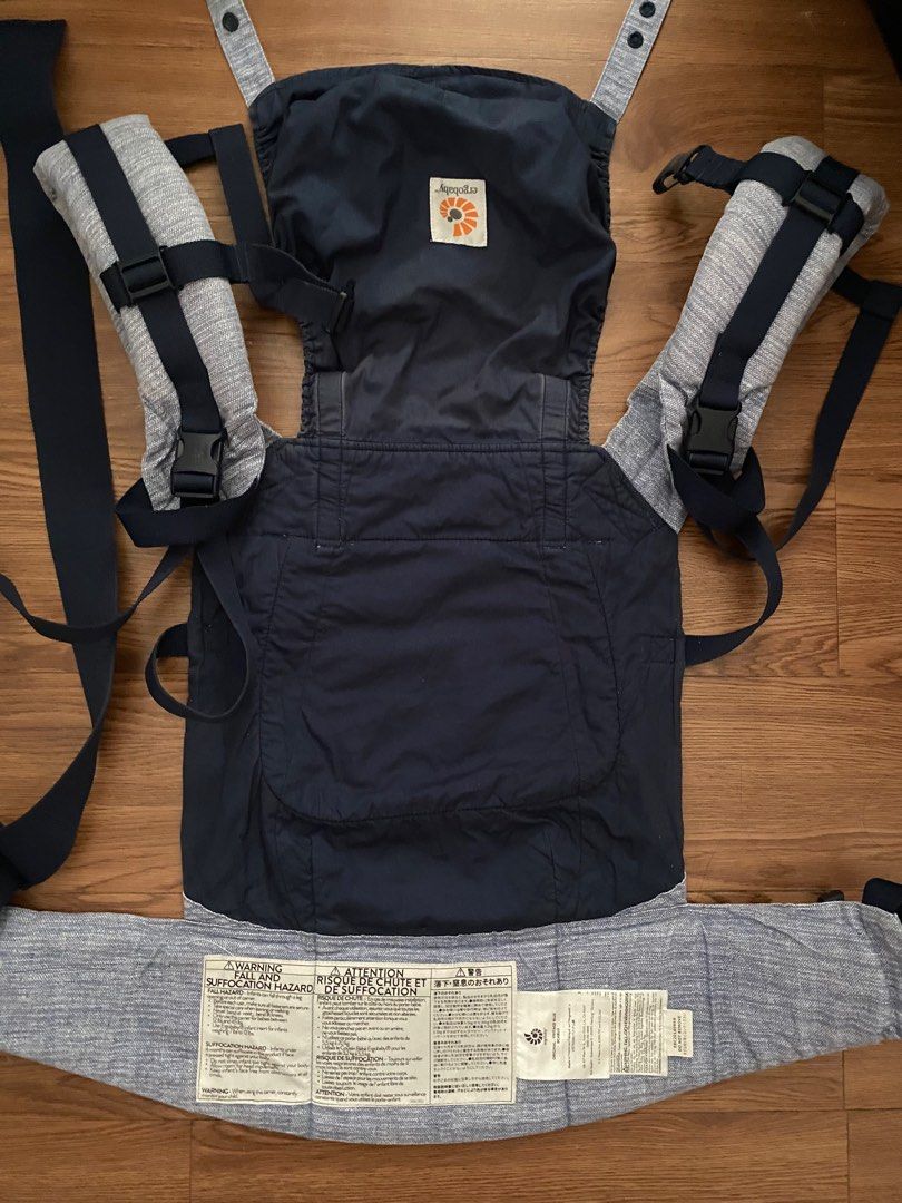 Ergobaby vintage blue Baby Carrier Babies Kids Going Out