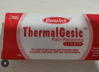 ♥Fire Sale ♥
♥ Thermalgesic pain relieving cream 50g 
♥Brand new in box 
exp Jul 2025 or further