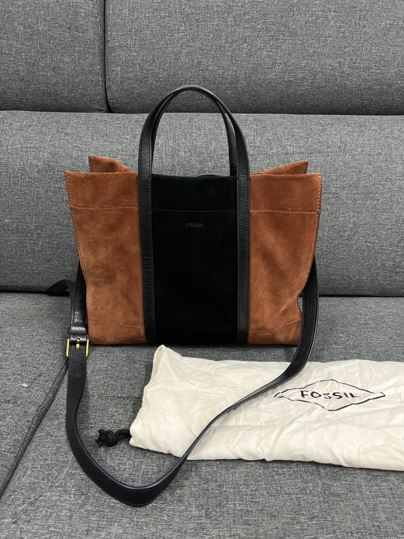 Fossil carmen store large tote review