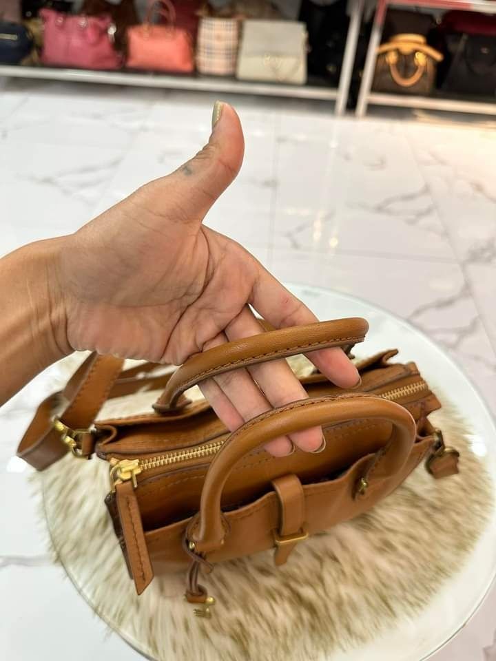 Fossil ryder discount satchel light taupe