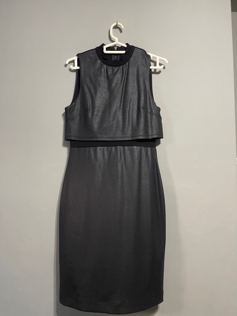 French Connection Leather Dress Women s Fashion Dresses Sets