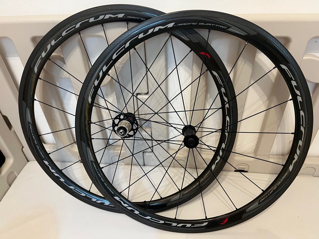 fulcrum racing quattro carbon 40(Rim), 運動產品, 單車及配件, 單車