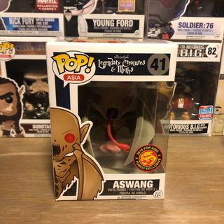 Funko Pop Flocked Aswang Asia Exclusive Vinyl Figure Collectible Toy Gift Myth Creature
