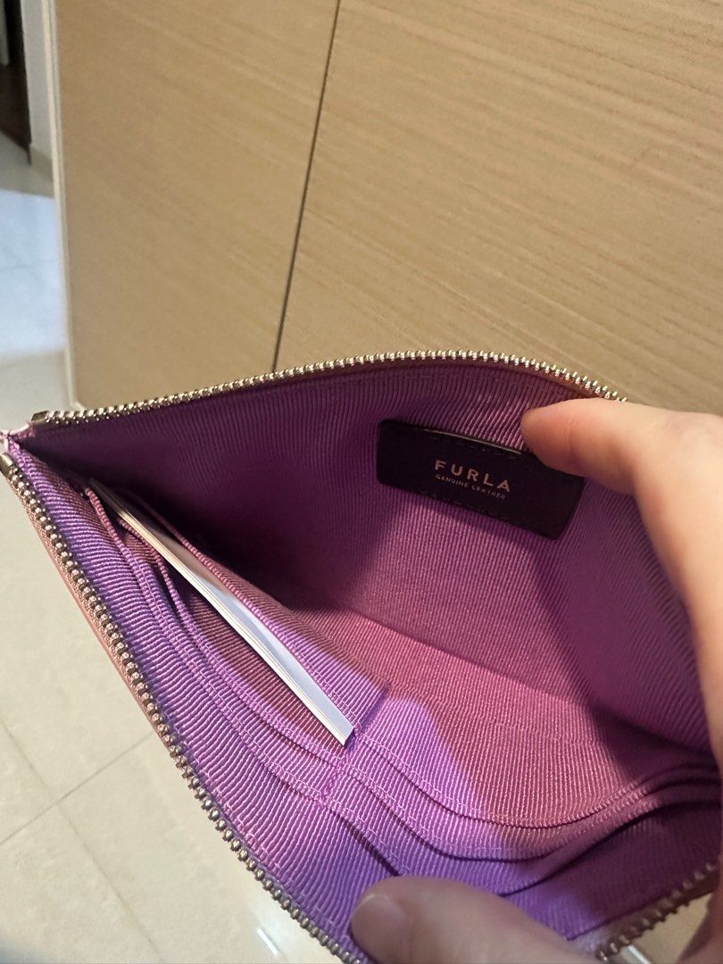 Furla wristlet pouch Women s Fashion Bags Wallets Purses Pouches on Carousell