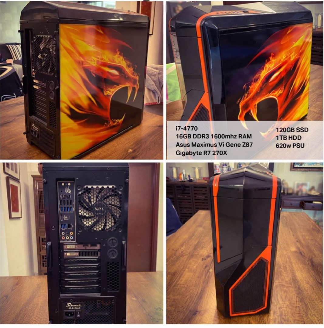 ゲーミングPC/Core i7-4770K/16GB/GTX1070Ti - ゲーミングデスクトップ ゲーミングPC/Core i7-4770K/16GB/GTX1070Ti - ゲーミングデスクトップ