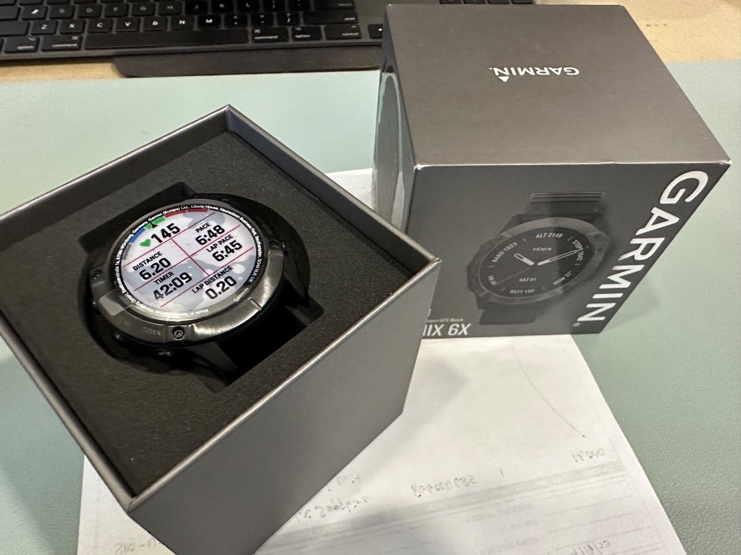 Garmin Fenix 6X Sapphire (NEW replacement unit, 90 day warranty), Men's
