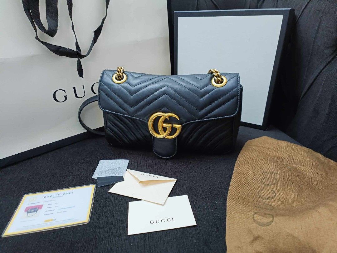 Gucci marmont azzurra online