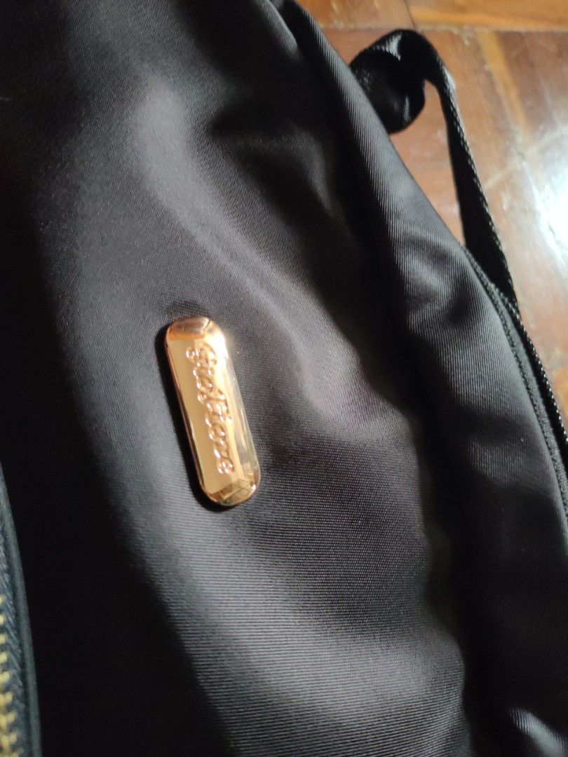 Gio Fiore Black Backpack Bag