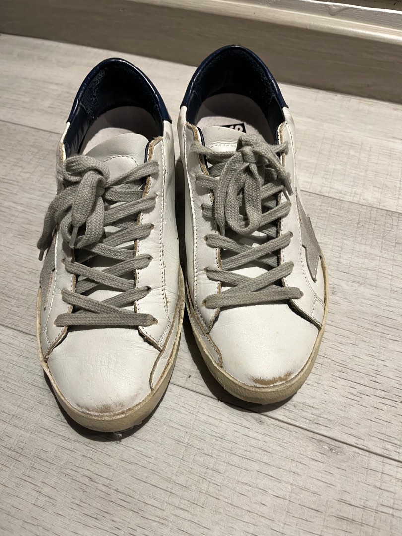 Golden Goose Navy Sneakers 36