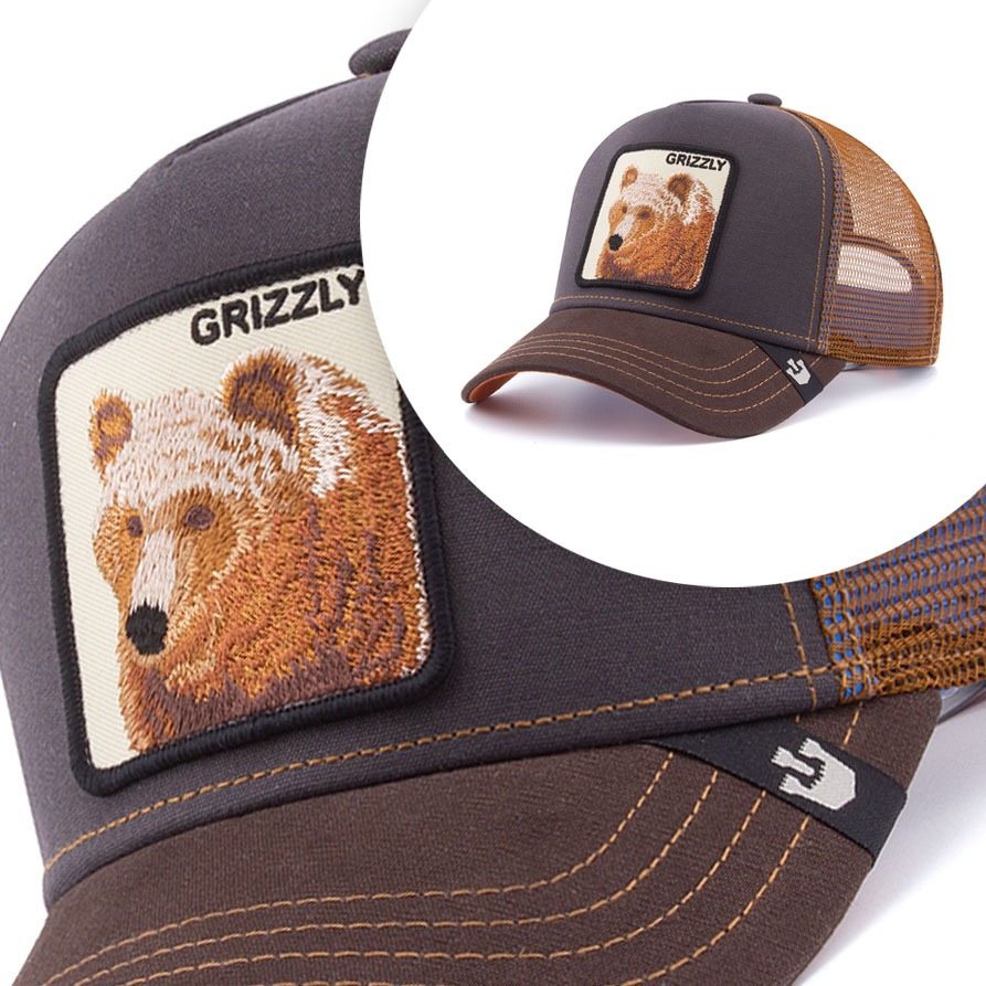 Goorin Bros Cap Grizzly Bear Brown Men s Fashion Watches