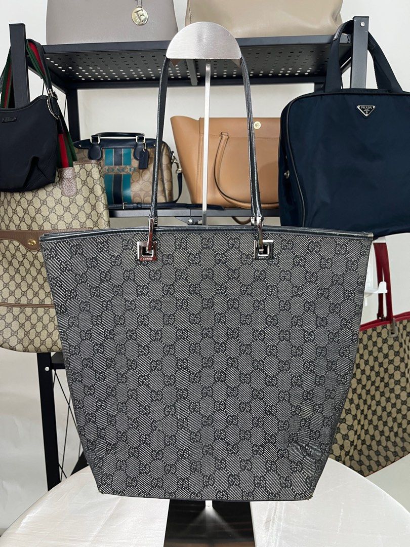 Gucci tote bag online black