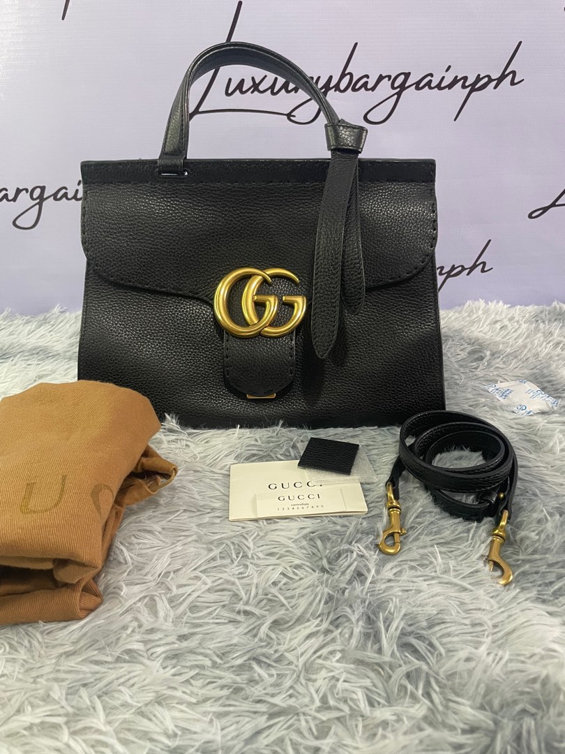 Gucci Marmont Top Handle with Entrupy Certificate of Authenticity