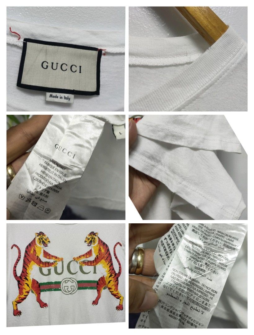 Gucci two tiger t shirt shop