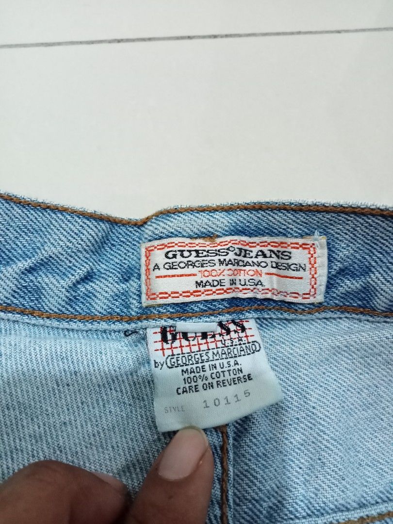 GUESS by Georges Marciano Vintage 80s jeans denim five button