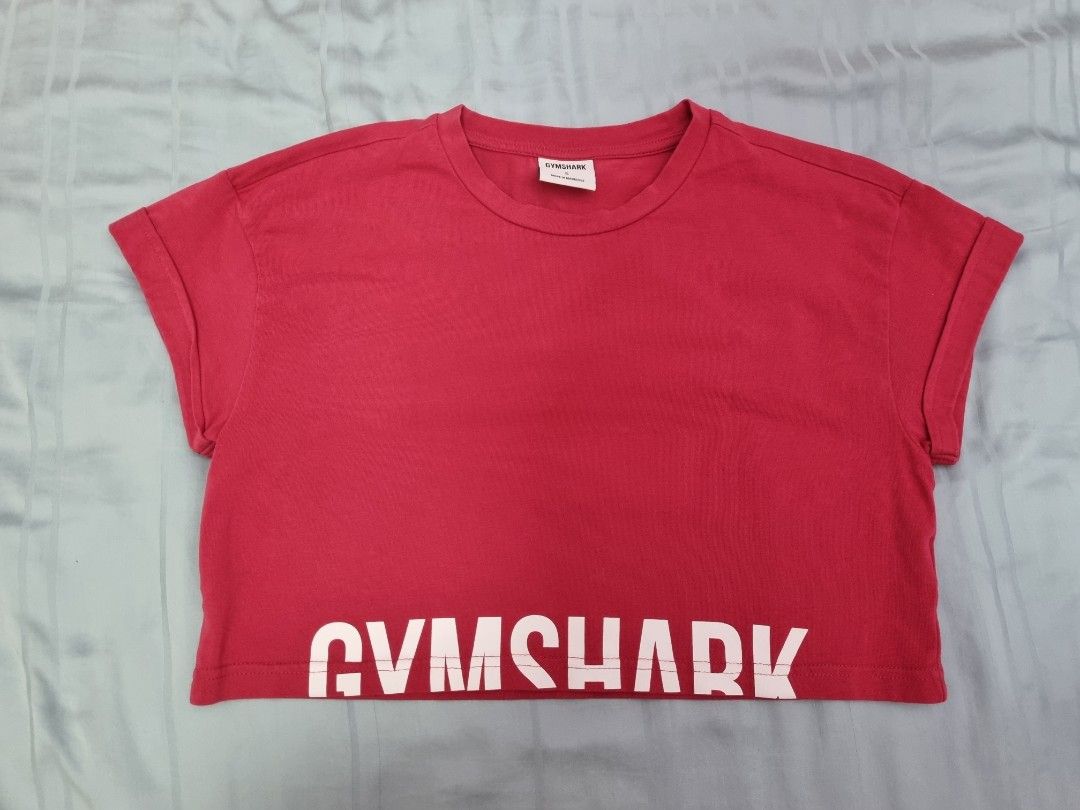 Gymshark Fraction Crop Top - Pink