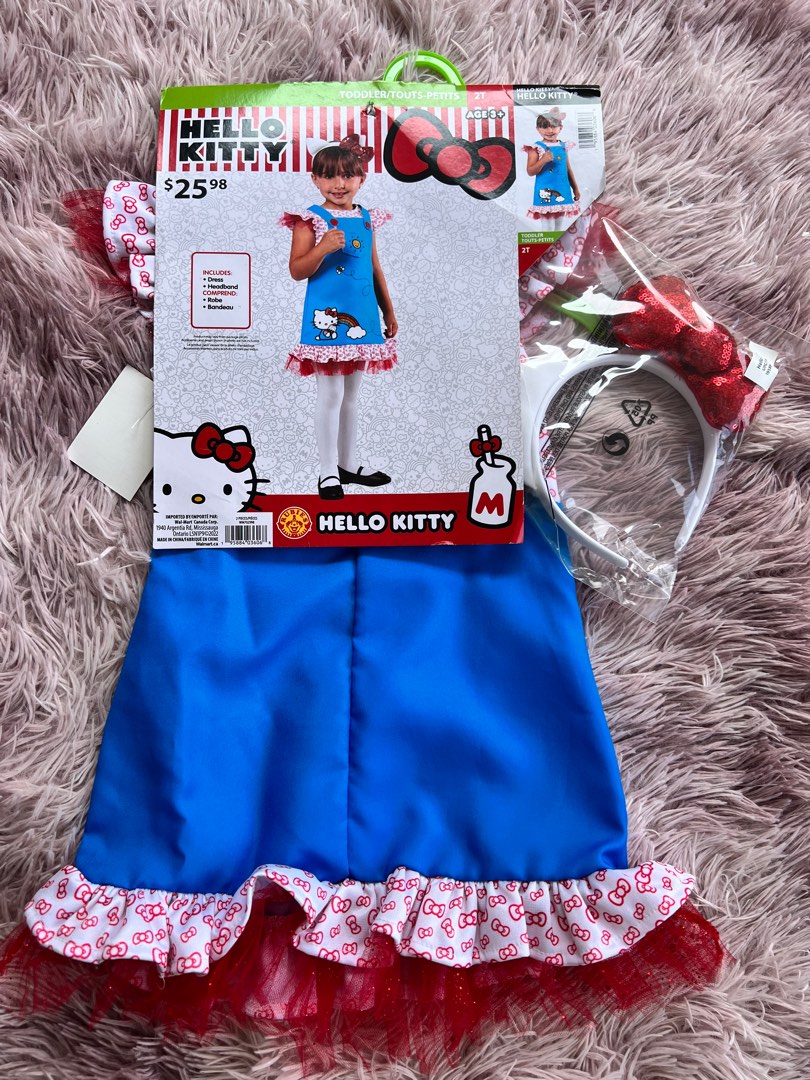 hello kitty costume for girl, Babies & Kids, Babies & Kids Fashion on
