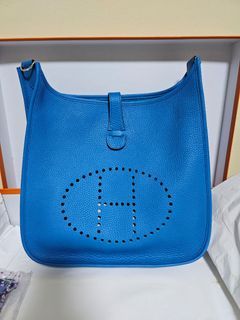 Hermes Evelyne Mini In Black, Women's Fashion, Bags & Wallets, Cross-body  Bags on Carousell
