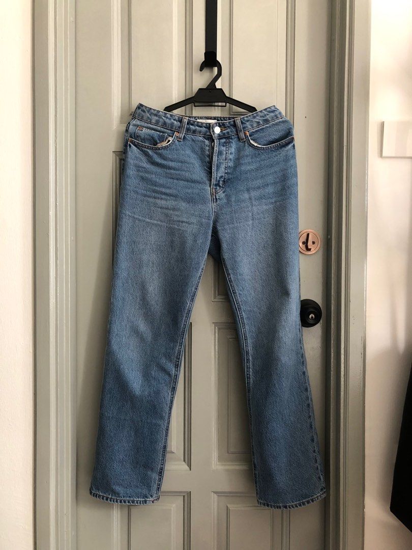 90s Straight High Jeans