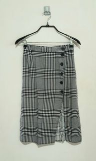 H&M Midi Slit Skirt