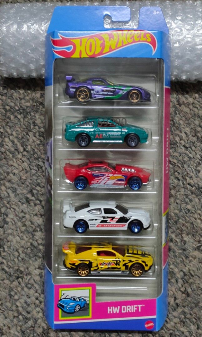 Hot Wheels 5 Pack， HW Drift 海外 即決-