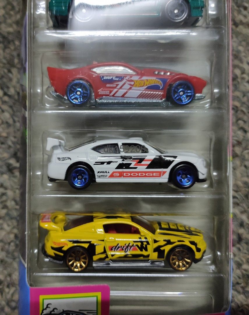 Hot Wheels 5 Pack， HW Drift 海外 即決-